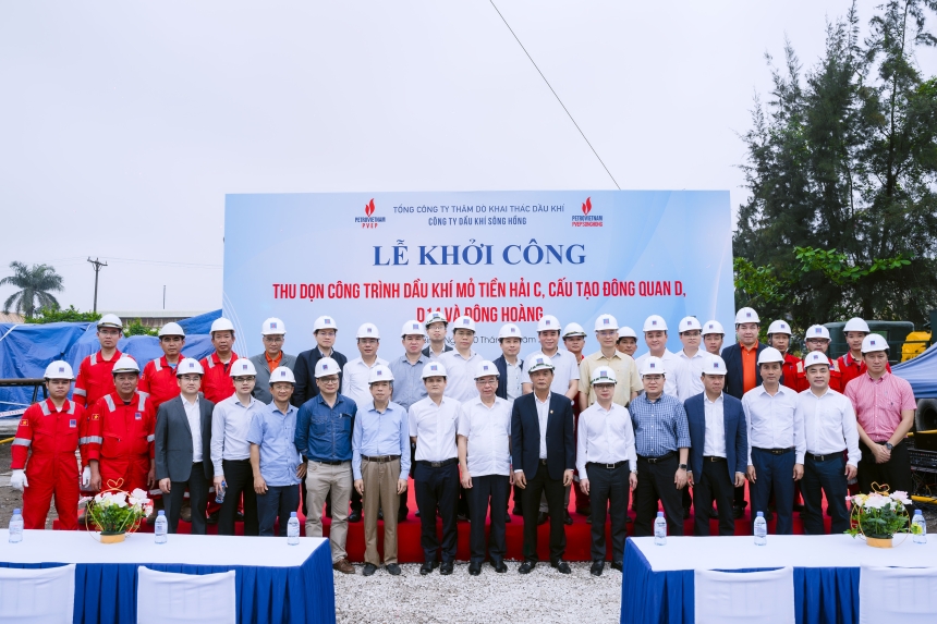 PVEP Sông Hồng khởi công thu dọn công trình siêuno win
 tại tỉnh Thái Bình